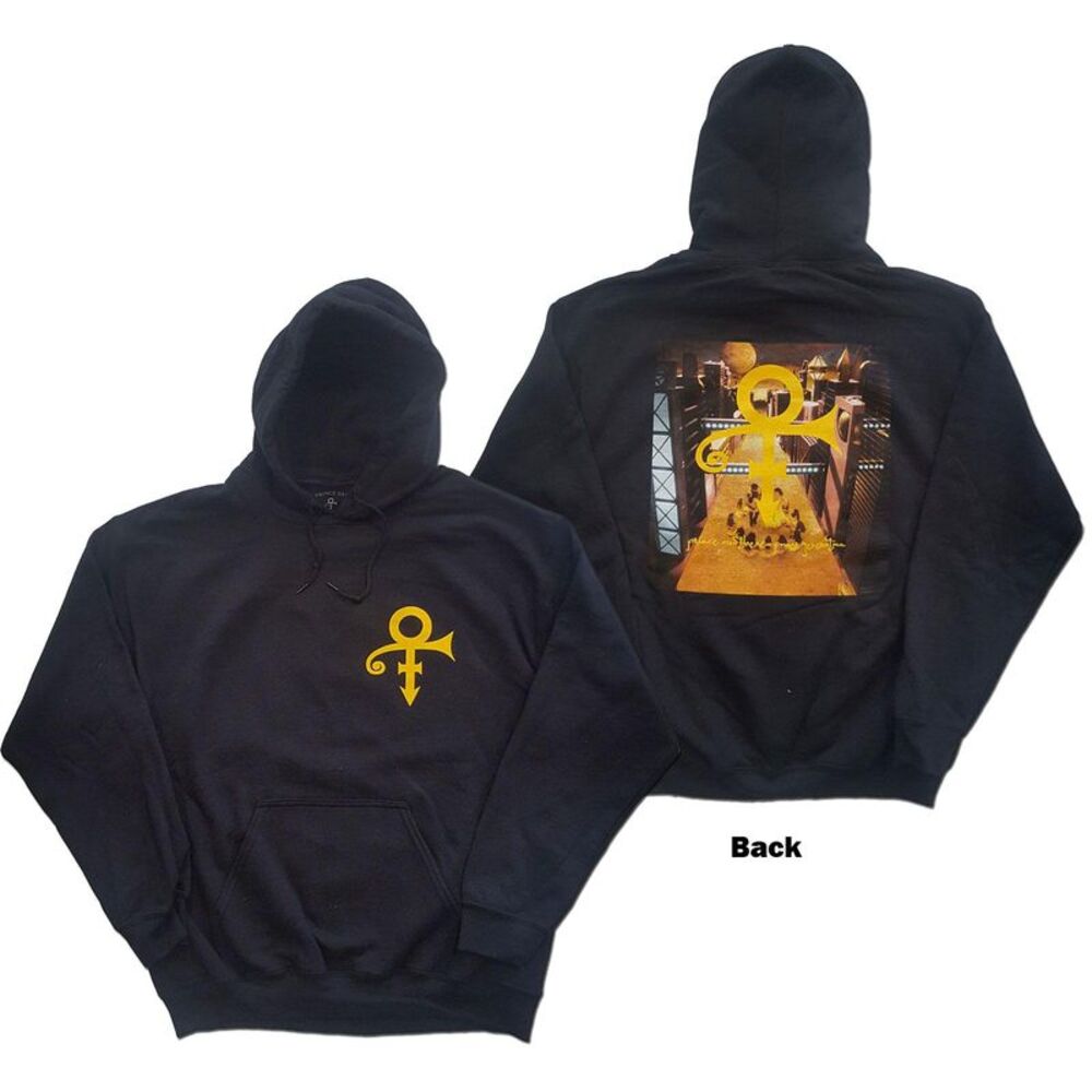 Prince Unisex Adult Love Symbol Hoodie / Black